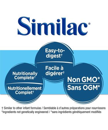 Similac Advance Step 1 Non-gmo Baby Formula Concentrated Liquid 385ml 0+ Months Blue 12 Count & Step 1 Non-GMO Baby Formula Powder 850 g 0+ Months - Buy Online on GoSupps.com