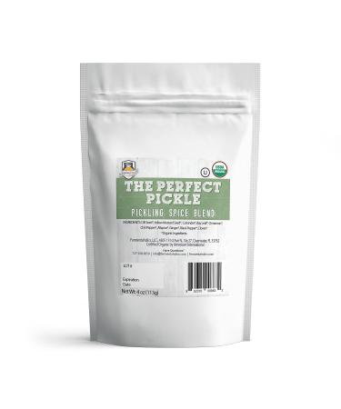Fermentaholics Certified USDA Organic Pickling Spice | Hand-Blended Pickling Spice For Homemade Pickles | 4 oz. | Enough Spices For Over 2.5 Gallons | Use On Eggs, Vegetables, and Meat - Buy Online on GoSupps.com