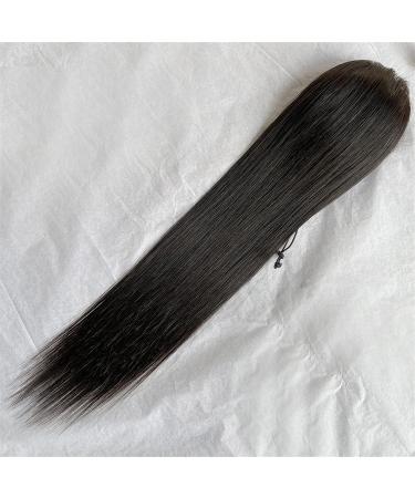 Ponytail Extensions 8-24" Straight Drawstring Ponytail Brazilian Remy Hair Human Hair Ponytail Extensions Clip in Hair Extensions for Black Woman for Women(Size:8inch(20cm)) 8inch(20cm) DrawString - Buy Online on GoSupps.com