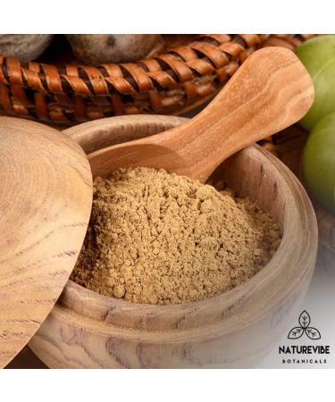 Naturevibe Botanicals Triphala Powder (8 oz) - Ayurvedic Detox & Rejuvenation Formula - 100% Pure & Natural | Immune System Support - Buy Online on GoSupps.com