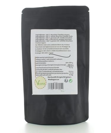 Buy Bourbon Vanilla Pods - 15 Pieces 100% Natural from Madagascar | Fresh Juicy Top Gourmet Quality - Buy Online on GoSupps.com