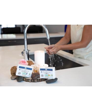 Health and Wisdom Magnesium Citrus Soap Bar 4oz | Pure Magnesium Essential Oil and Aloe Vera | Moisturizing Hand & Shower Soap - Buy Online on GoSupps.com