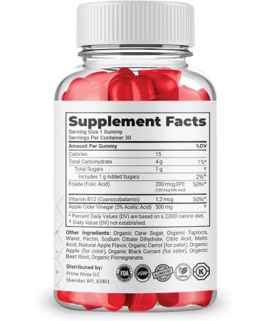 SlimDNA Keto ACV Gummies for Weight Management - Advanced Formula (2 Bottles) - Buy Online on GoSupps.com