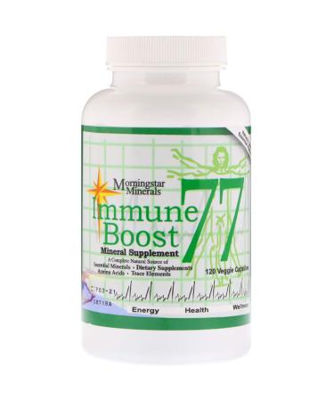 Immune Boost 77 Mineral Supplement 120 Veggie Capsules XX