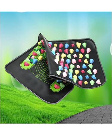 Buy Premium Rectangular Massage Pillow - Two-in-One Imitation Stone Foot Massager for Ultimate Relaxation - Buy Online on GoSupps.com