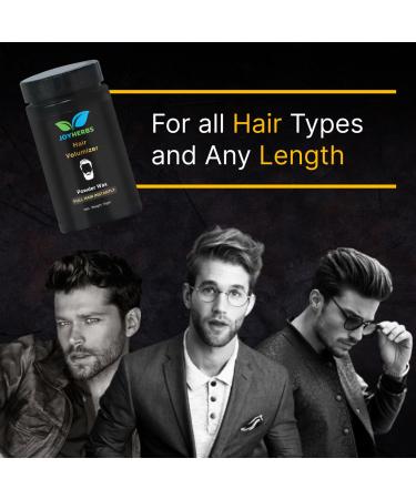 Hair Volumizing Powder Wax - Strong Hold | Matte Finish | 100% Natural & Safe Styling Wax (15g) - International Shipping Available - Buy Online on GoSupps.com