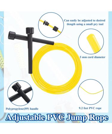 Buy Kinzio Jump Rope - Non-Slip Adjustable Speed Rope for Fitness Boxing & CrossFit for Adults & Children - Ideal for Sport & Leisure - Ships Worldwide - Buy Online on GoSupps.com