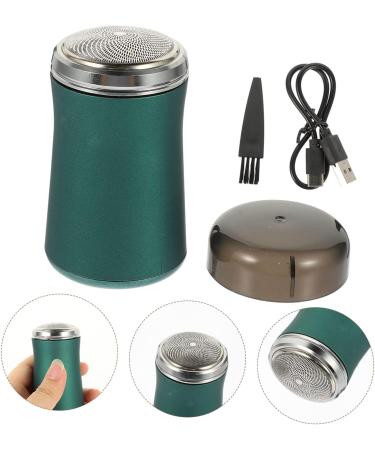 Buy 1 Set Razor Electric Shaver for Men - 3D Floating Travel Mini Trimmer & Body Shaver - Aluminum Alloy Grooming Tool in Green - International Shipping Available - Buy Online on GoSupps.com