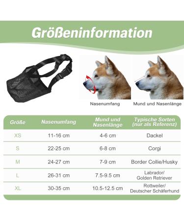 Professional Breathable Adjustable Dog Muzzle for Large & Medium Dogs | Prevent Bites Chewing & Barking - International Shipping - Buy Online on GoSupps.com