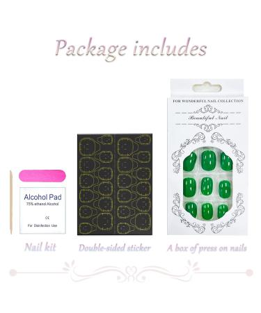 24 Pcs Brown Flower Pattern Coffin Press on Nails - Long Full Cover False Nails for Women & Girls - Buy Online on GoSupps.com