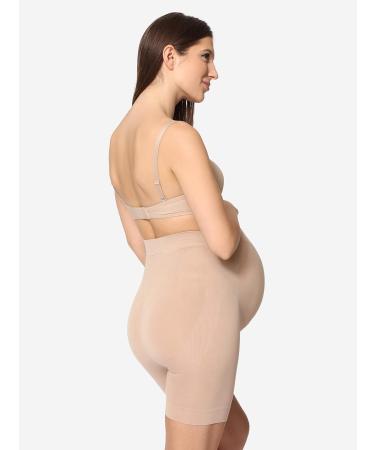 Be Mammy Maternity Shorts 06 15 M - Beige | Women's Pregnancy Apparel - Buy Online on GoSupps.com