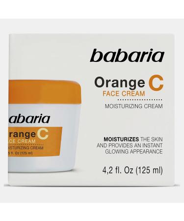 Babaria Vitamin C Face Cream - Brightens Complexion Improves Elasticity Fades Sun Spots - 4.2 oz - High Moisturizing Formula Protects Against Pollutants - International Shipping Available - Buy Online on GoSupps.com