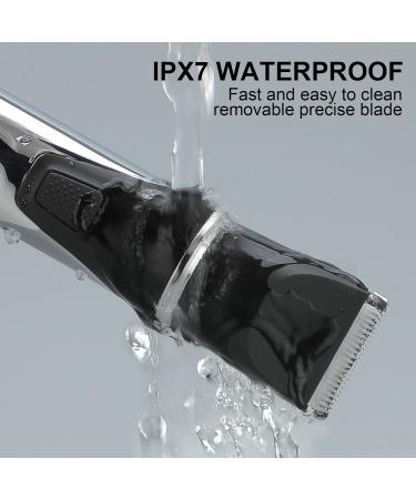 Body Hair Trimmer for Men - Electric Groin & Ball Trimmer with USB-C Rechargeable Dual Blade Detachable Head Wet & Dry Use - Buy Online on GoSupps.com