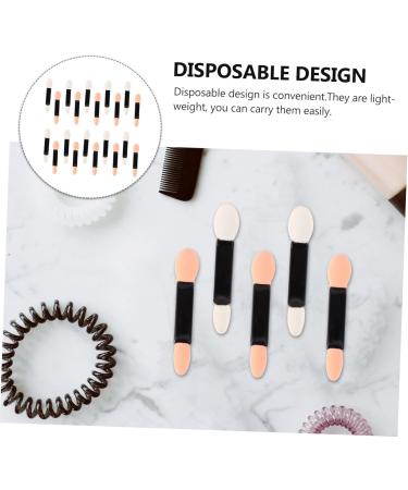 FOMIYES 60 Pcs Makeup Disposable Dual Sided Eyeshadow Brush Eyeshadow Brush Kit Sponge Brush Mx3pcs As Shownx3pcs - Buy Online on GoSupps.com
