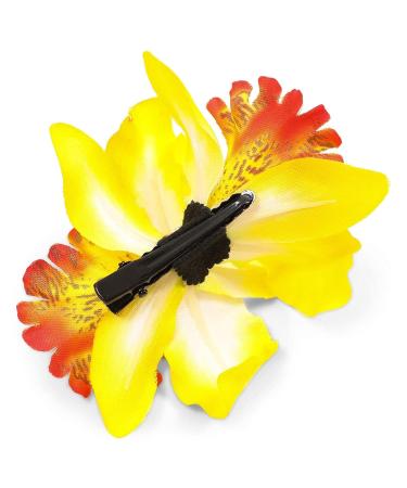 Orchid Flower Alligator Hair Clips for Women - 12 Pack | Stylish Hair Accessories - Buy Online on GoSupps.com
