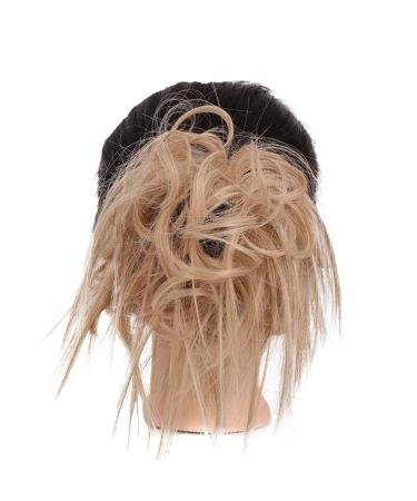 Messy Bun Hair Piece for Women Synthetic Tousled Updo Messy Bun Hair Pieces Hair Scrunchies Extensions with Elastic Band Ponytails Hair Extensions for Women Fake Hair Accessories for Women Girls 22H613
