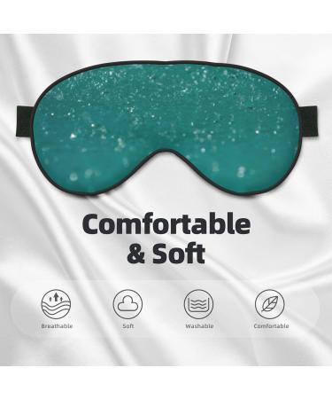 Water Splash Sleep Mask - Adjustable Double-Sided Eye Mask | Soft Covers for Restful Sleep & Eye Edema Reduction - Buy Online on GoSupps.com