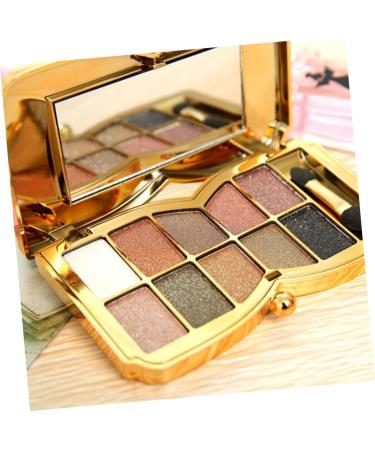 DOITOOL Set Colors and Brush # Glitter with Mirror Shadow Colorful Eyeshadow Flash Makeup Eye 1 count (Pack of 1) As Shown - Buy Online on GoSupps.com