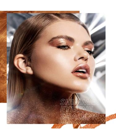 Glitzer Lidschattift 2-in-1 Eyeliner & Shimmer Eyeshadow Pencil - Waterproof Durable Eye Makeup (#05) - Buy Online on GoSupps.com