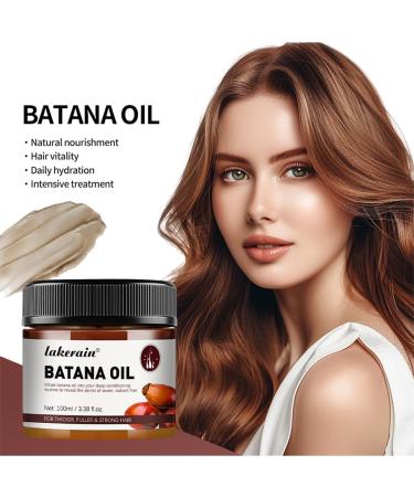 Baorder 100ML Raw Batana Oil for Healthy Hair 100 Natural Pure Unrefined and Authentic Cold Pressed Organic Sebi Batana Oil from Honduras Prevents Hair Loss Restores Damaged Hair - Buy Online on GoSupps.com