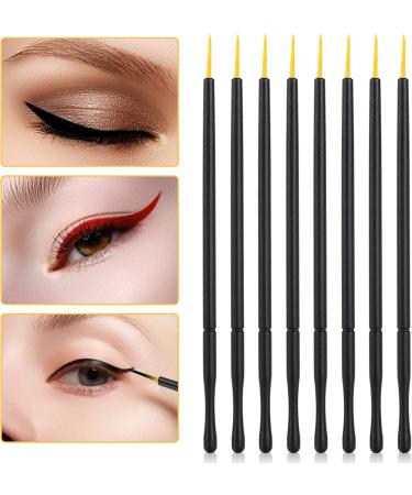 100pcs Disposable Brush Hard Head Liquid Brush Makeup Eye Liner Wands - Buy Online on GoSupps.com