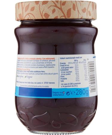 Hero Light Mirtilli Spread - Blueberries Italy 280g (Pack of 6) - Buy Online on GoSupps.com