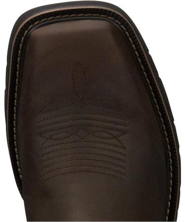 Justin Original Work Boots Men's Stampede Pull-On Square Toe Work Boot - Tan (Size 11.5 Wide) - Buy Online on GoSupps.com