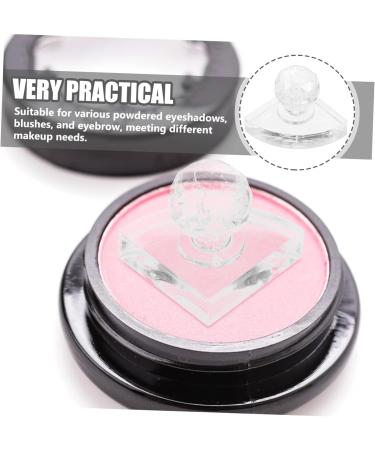 EXCEART Handy Eyeshadow Press Tool Stamp Kit Accurate TimeSaving Eyeshadow Pressing Stamper For Blusher Makeup Pressing Tool Crystal Material Universal Press Mold - Buy Online on GoSupps.com