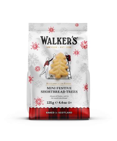 Festive Mini Bag Shortbread Trees