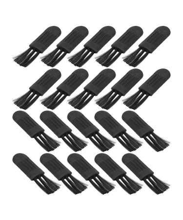 Razor cleaning brush razor cleaning brush robust portable 20 pieces PP firmly stable for hairdressing salon for men for home travel