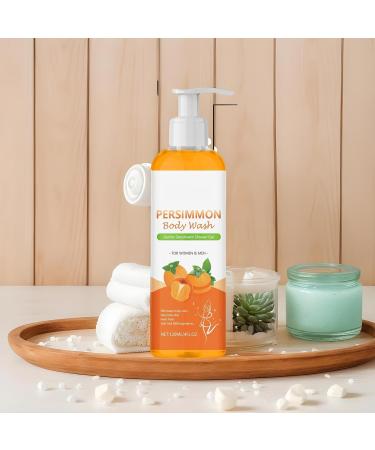  G n rique Persimmon Body Wash 120 ml Natural Deodorizing Soap Smelly Feet Control Strong Odor Neutralizer Cleansing Skin Lotion for Women and Men Daily Easy to Use Refreshing Washes - Buy Online on GoSupps.com