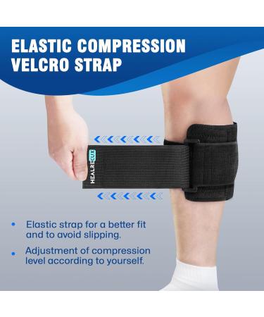 Sciatica Pain Relief Devices | Dual Pressure Compression Brace for Men & Women | Nerve Pain Relief Knee & Calf Brace - Buy Online on GoSupps.com