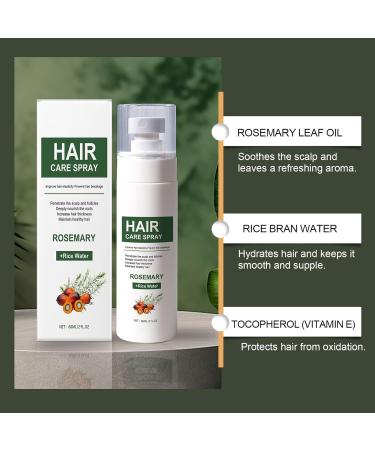 Spray Pour La Pousse Des Cheveux | Huile Naturelle paississante Capillaire | Soin Capillaire Famille Ados Adultes Jeunes Hommes Femmes - Buy Online on GoSupps.com