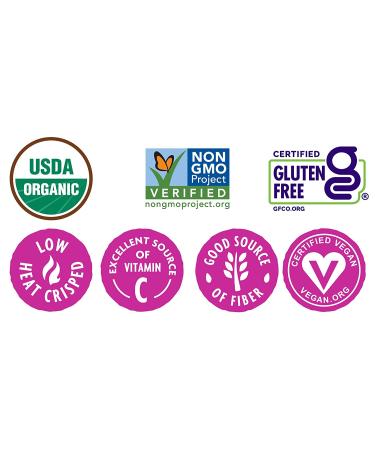 Rhythm Superfoods Crunchy Broccoli Bites - White Cheddar & Parmesan - Organic, Non-GMO, Vegan/Gluten-Free - 1.4 Oz (Pack of 4) - Buy Online on GoSupps.com