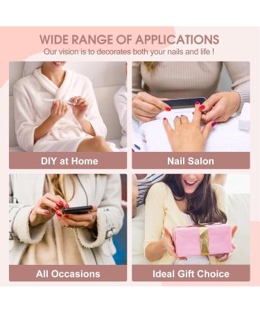 PEACECOLOR Acrylic Nail Kits Full Set for Beginners 6 Colors Acrylic Powder Set with Liquid Monomer 10PC Nail Forms Nail Art Brush Professional Acrylic Nails Kit for Home Salon DIY KAP0071 - Buy Online on GoSupps.com