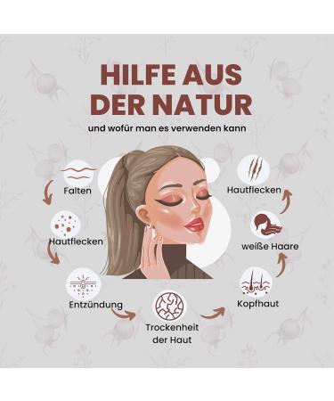 Organic Rosehip Oil with Chamomile Essential Oil for Face Body Nail and Hair Care - Buy Online on GoSupps.com