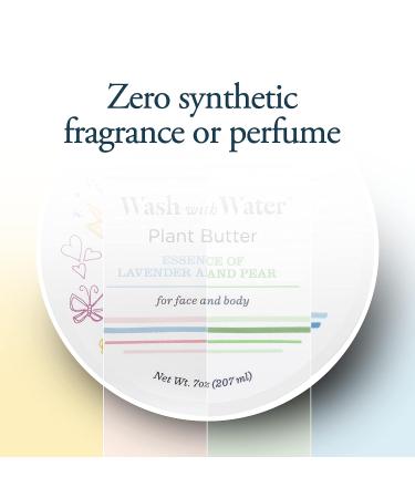 Wash with Water Plant Therapy Vegan Anti-Wrinkle Face & Body Butter Cream - 7oz Unscented Moisturizer for All Skin Types - Petroleum & Steroid Free - Buy Online on GoSupps.com