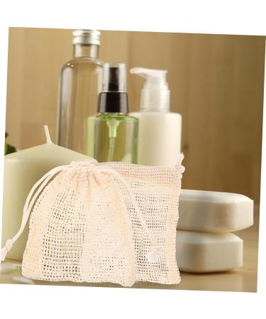 FRCOLOR 32 Pcs Exfoliating Soap Storage Bags - Mesh Bubble Makers in Assorted Colors - Perfect for Soap Bars & Suds | Eco-Friendly Cotton Linen Sachets - Buy Online on GoSupps.com