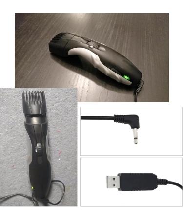 Yinetteech USB Charging Cable for Remington Shavers - 1.5m Compatible with MB320 MB310C MB42C & More - Buy Online on GoSupps.com