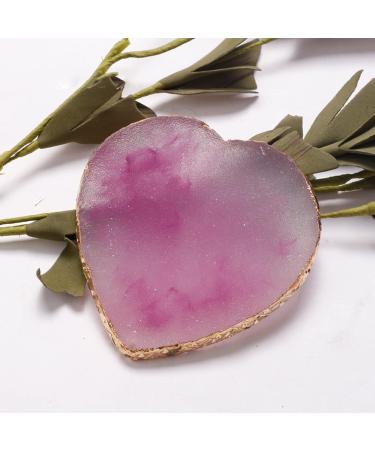 Bodhi2000 Heart-Shaped Nail Art Palette | Color Mixing & Gel Polish Holder | Purple Star Violet for Manicure & Salon Use - Buy Online on GoSupps.com