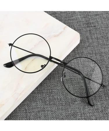Spydge Retro Metal Frame Round Glasses - 3 Pair Set for Men | Stylish Decorative Eyewear - Buy Online on GoSupps.com