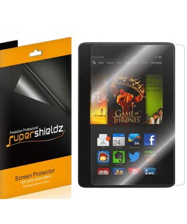 (3 Pack) Supershieldz Anti Glare and Anti Fingerprint (Matte) Screen Protector Designed for Kindle Fire HDX 7 inch Tablet (2013 Release Only)
