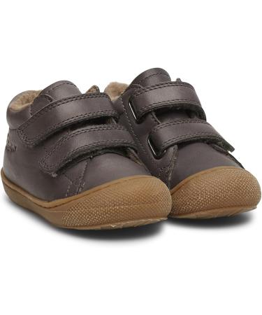 Naturino Cocoon VL-Leather First-Steps Shoes 8.5 UK Child Grey - Premium Leather Shoes for Toddlers - Buy Online on GoSupps.com