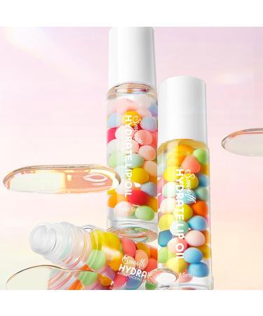 Lip moisturizer lip gloss | Long-lasting nourishing roll-on oil 5ml long-lasting natural moisturizing oil for dry chapped cracked and peeling lips - Buy Online on GoSupps.com