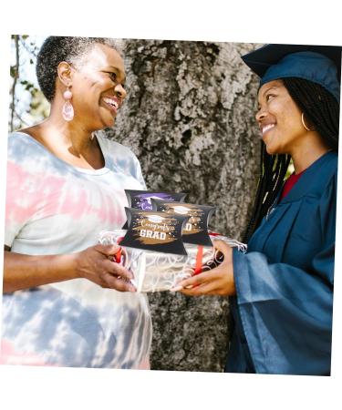 CAXUSD 40pcs Boxes Graduation Candy Box Gift Boxes Multi-function Candy Container Candy Case Decorative Candy Container Candy Supply Biscuit Case Paper Multifunction Graduation Season - Buy Online on GoSupps.com