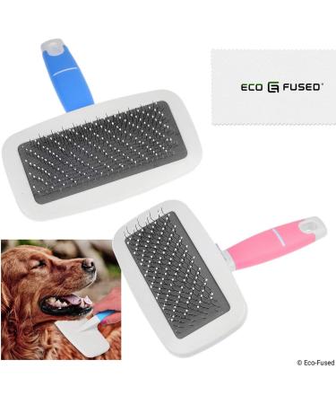 Pet Brush & Nail Clipper Set - Grooming Dogs Cats & Pets, Remove Mats, Reduce Shedding, Comfortable Grip - Large & Small Sizes - Buy Online on GoSupps.com