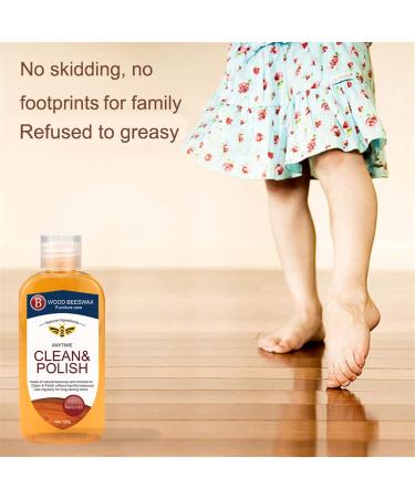 Liquid Beeswax for Wood | Wood Seasoning Bees Wax Furniture Polish for Wood Multipurpose Beewax Wood Finish Cleaner for Doors Coffee Table 3.53oz Proidl - Buy Online on GoSupps.com