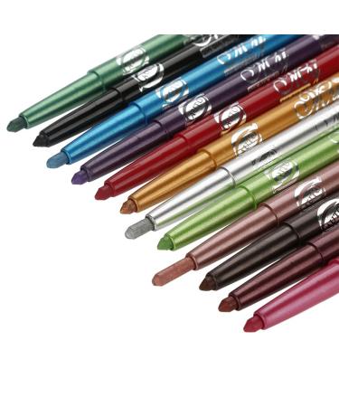 Opportunity Shadow Pen Set - 12 Waterproof Eyeshadow & Eyeliner Pencils | Long-Lasting Makeup for Weddings & Special Occasions - Buy Online on GoSupps.com