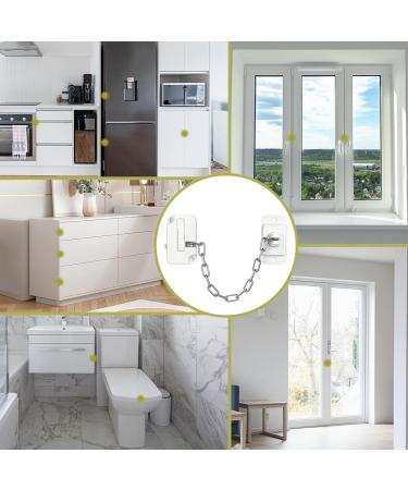 Buy Aosite Window Fuses for Children - Door Window Backups Drawer Locks & No-Drill Door Locks - 2 Pack White - Buy Online on GoSupps.com