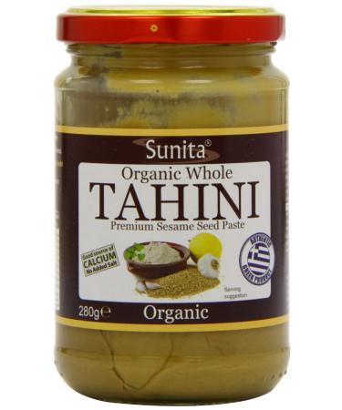 Sunita Sunita Organic Greek Sesame Spread with Whole Grain Tahini 280g (pack of 3)